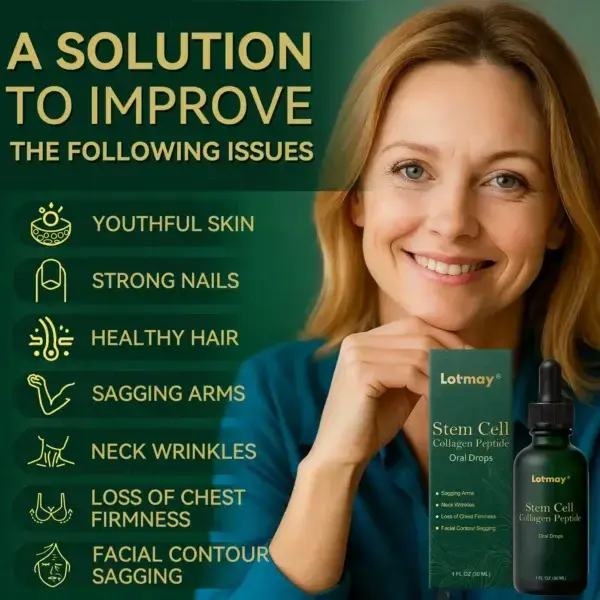 Stem Cell Collagen Peptide Oral Drops - Image 3