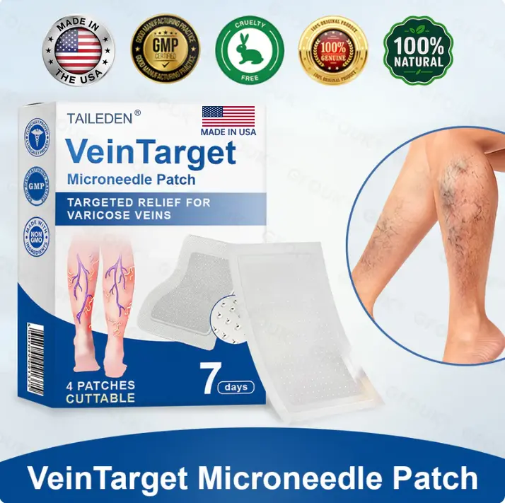 VeinTarget Microneedle Patch⚡Instant Relief, Long-Term Results