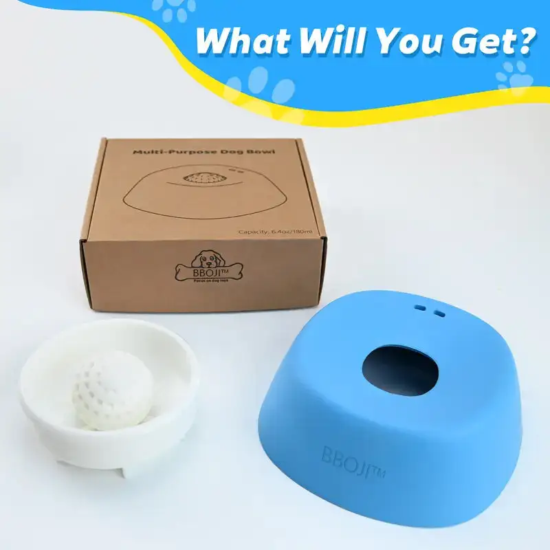 Vet-Recommended Slow Feeder Bowl for Dogs & Cats - Interactive Anti-Gulping Pet Dish for Healthy Tummies - Image 8