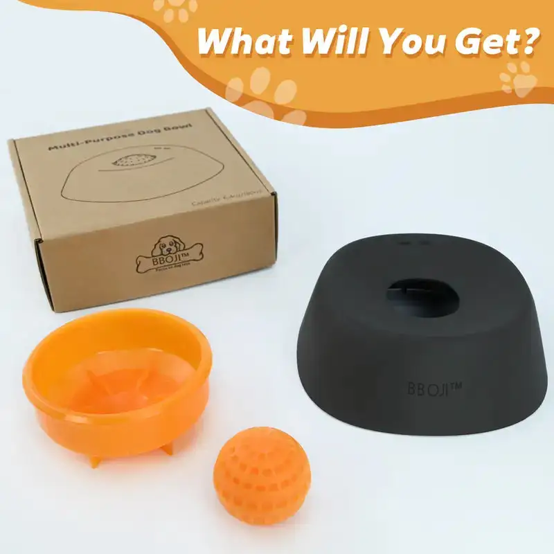 Vet-Recommended Slow Feeder Bowl for Dogs & Cats - Interactive Anti-Gulping Pet Dish for Healthy Tummies - Image 9