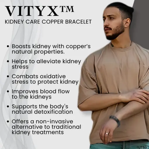 Kidney Care Copper Bracelet - Image 2