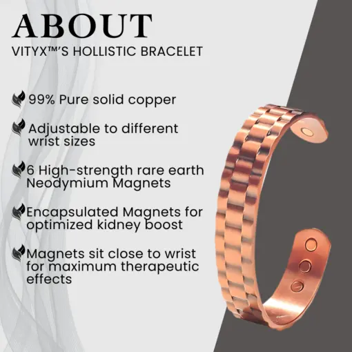 Kidney Care Copper Bracelet - Image 3