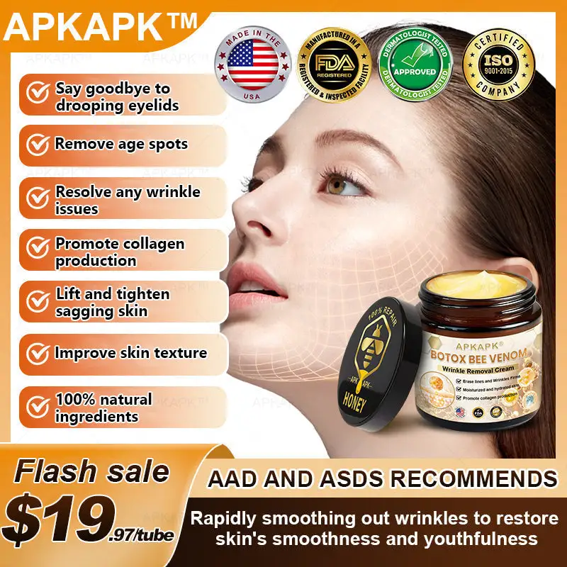 Winter Sale Botox Bee Venom Wrinkle Removal Cream - Image 2