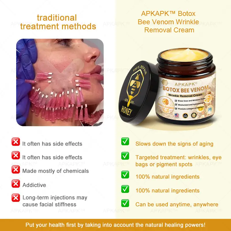 Winter Sale Botox Bee Venom Wrinkle Removal Cream - Image 5