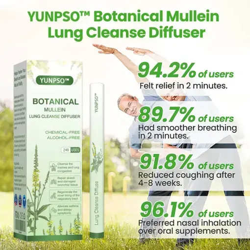 Botanical LungCare Mullein Diffuser - Image 2