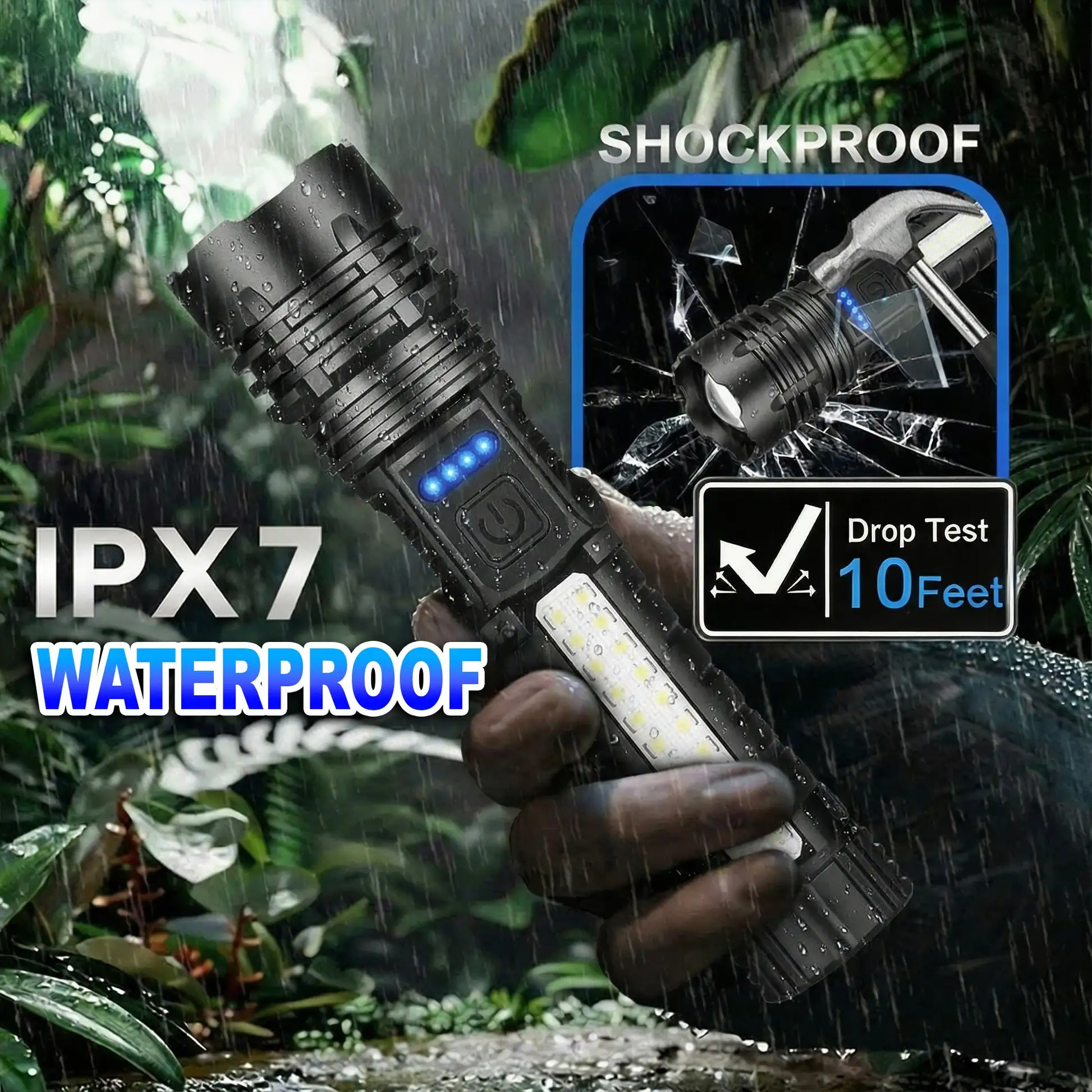 5 Modes Powerful Emergency Survival Flashlights - Image 5