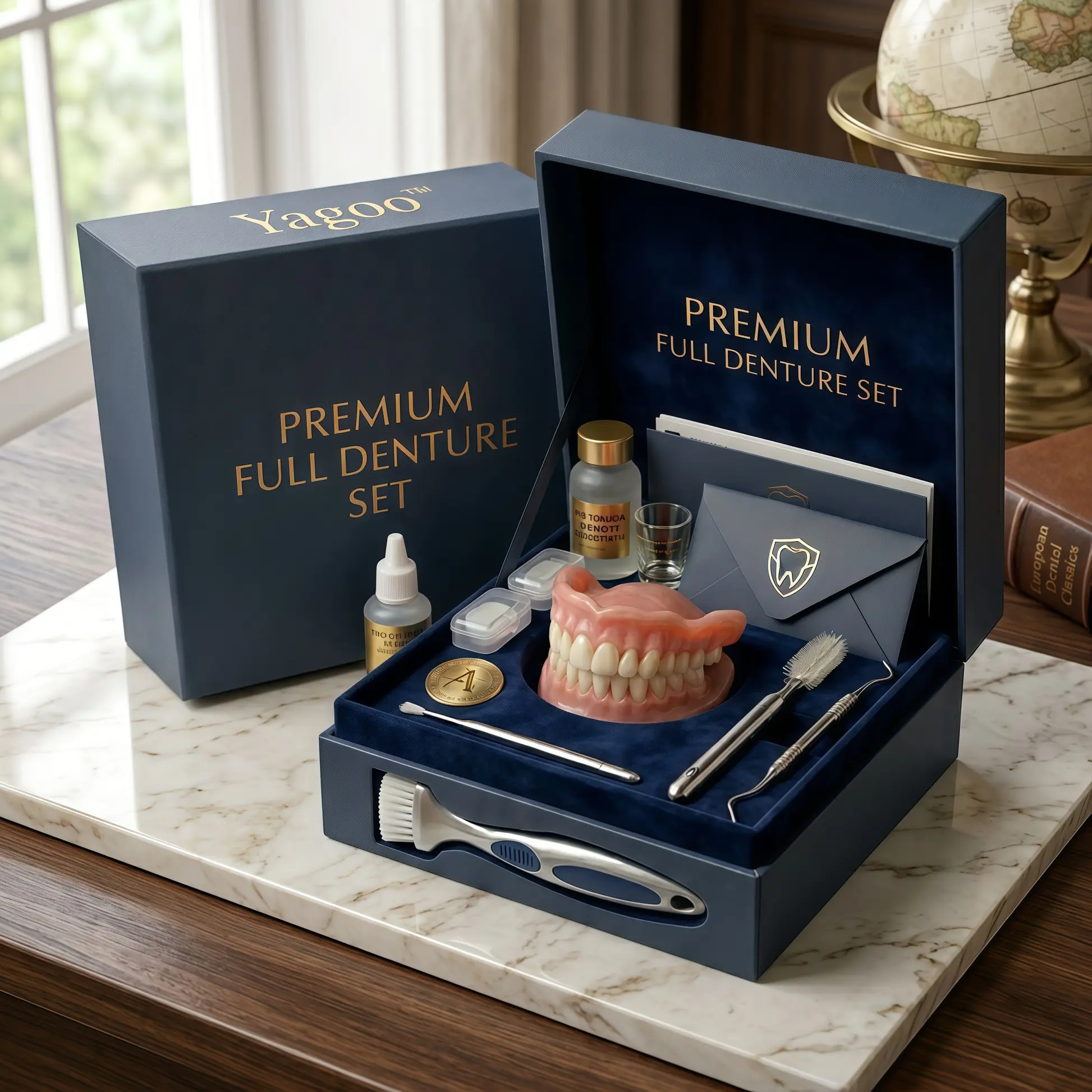 Newly upgraded second-generation complete dentures