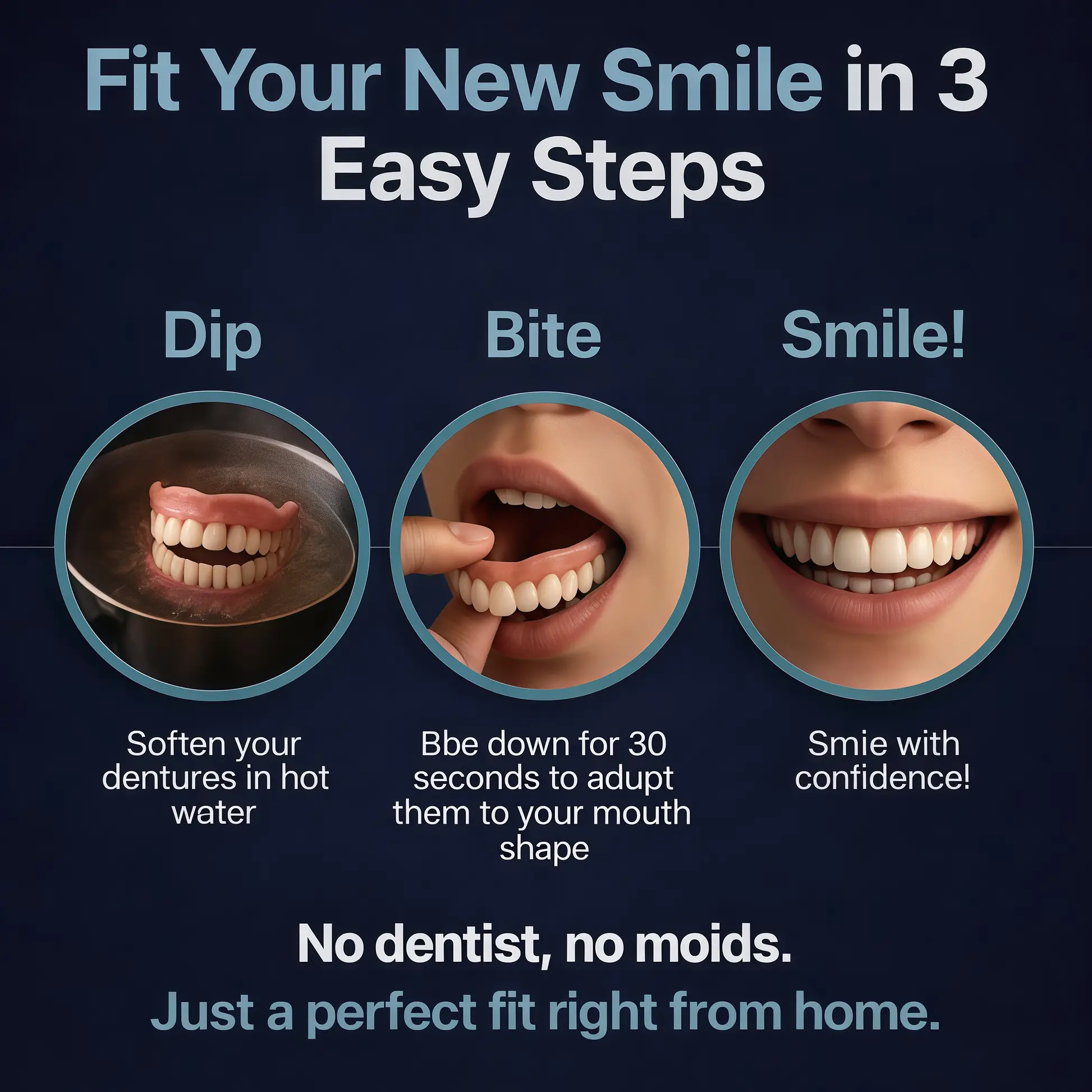 Newly upgraded second-generation complete dentures - Image 11