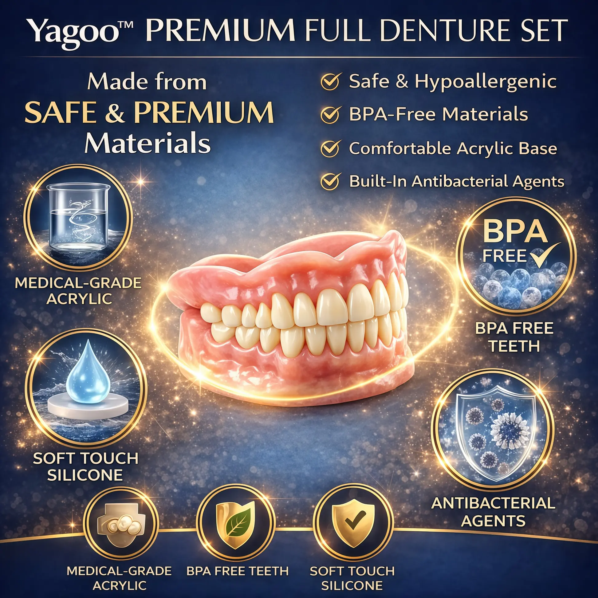 Newly upgraded second-generation complete dentures - Image 5