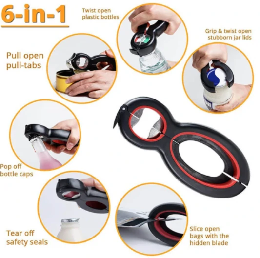 (Summer Hot Sale -50%OFF) 6-in-1 Multi Opener-π₯Buy 2 get 1 freeπ₯ - Image 6