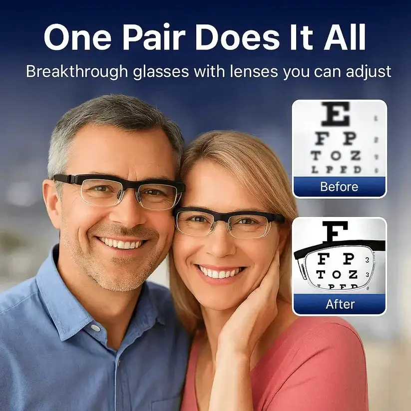 【ADJUSTABLE FOCUS GLASSES】See every moment clearly with ! - Image 5