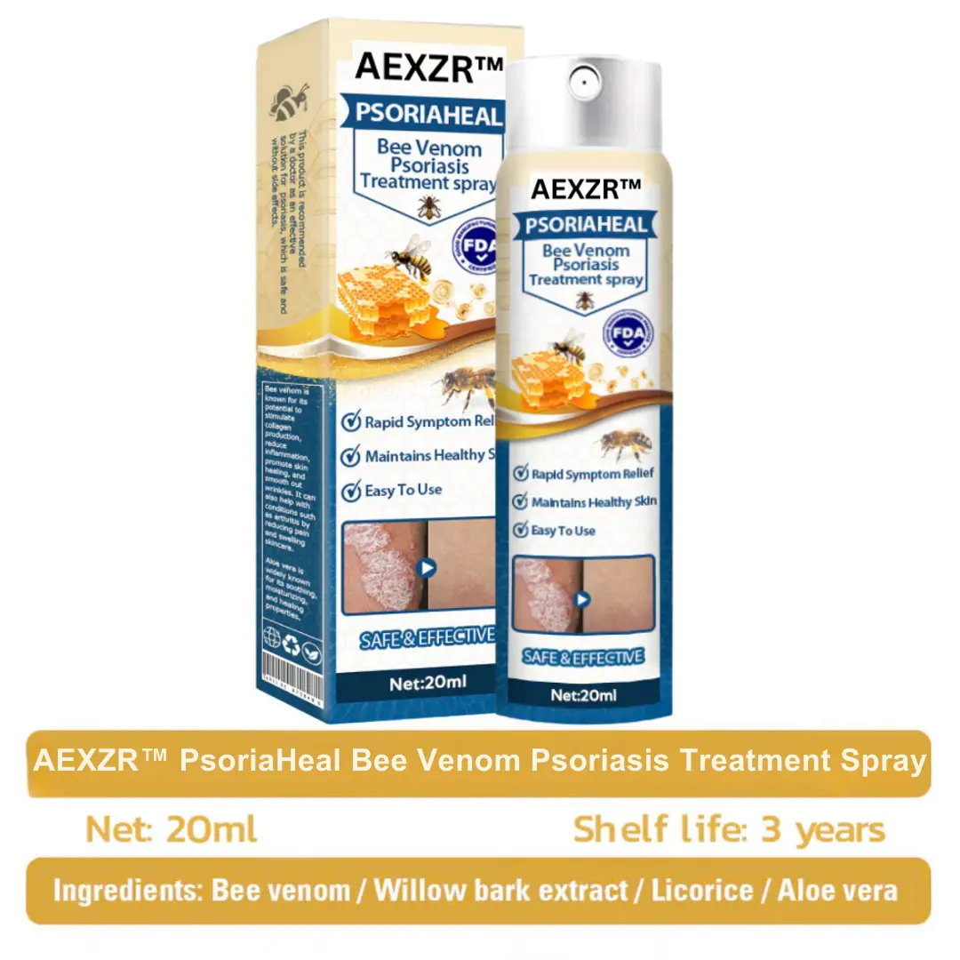 PsoriaHeal Bee Venom Psoriasis Treatment Spray - Image 8