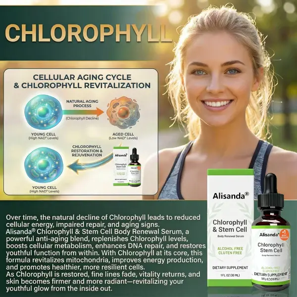 Chlorophyll & Stem Cell Body Rejuvenating Serum - Image 12