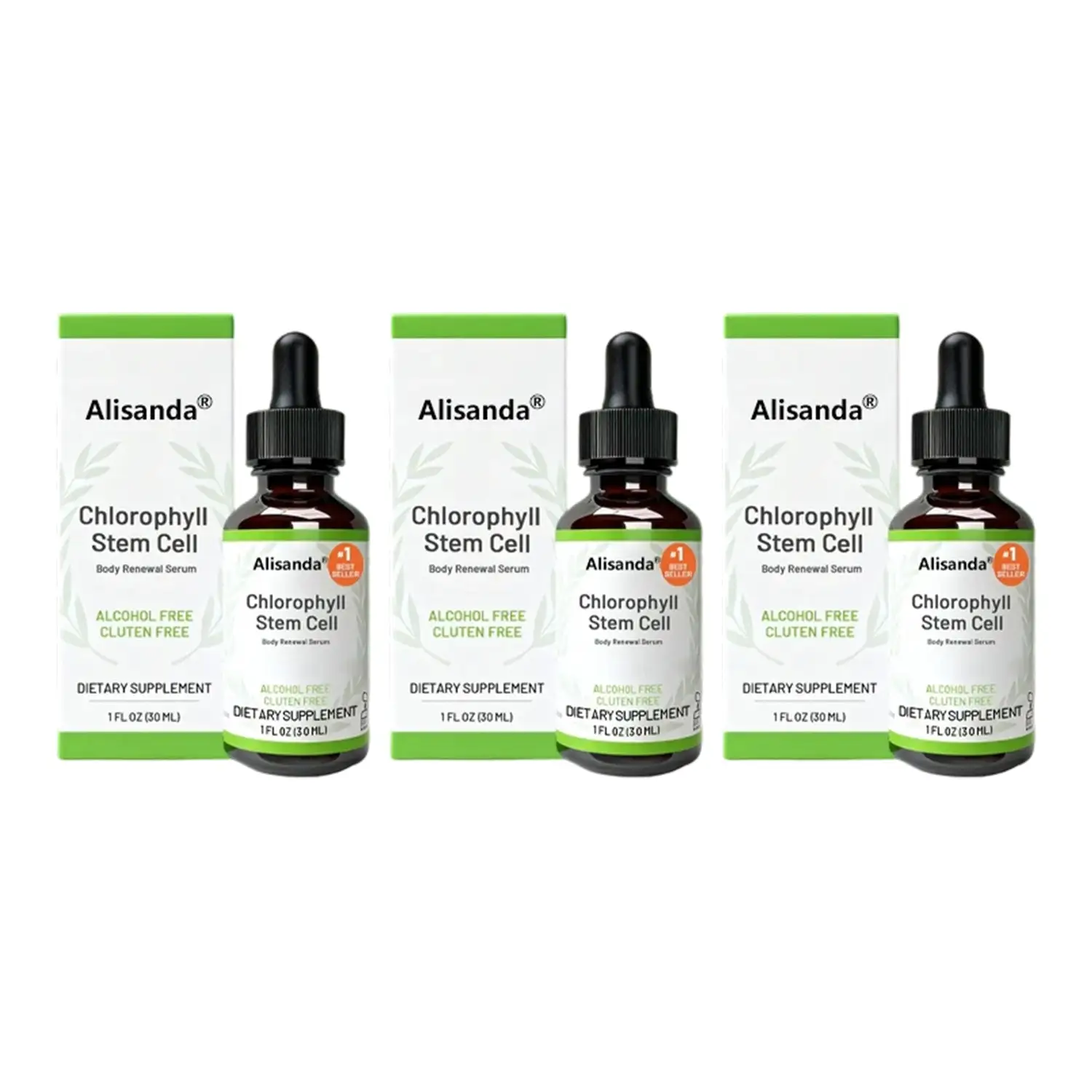 Chlorophyll & Stem Cell Body Rejuvenating Serum - Image 16