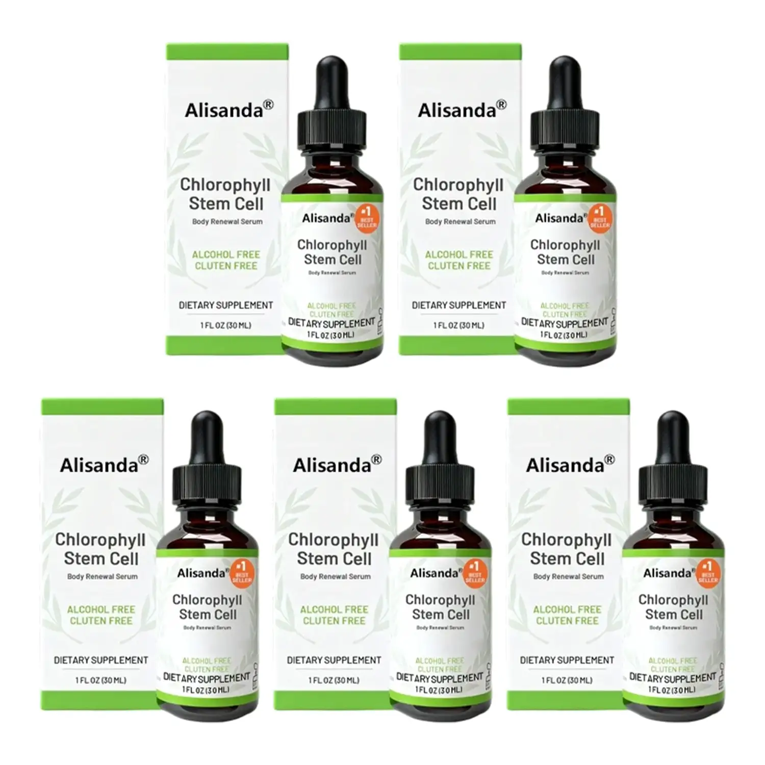 Chlorophyll & Stem Cell Body Rejuvenating Serum - Image 17