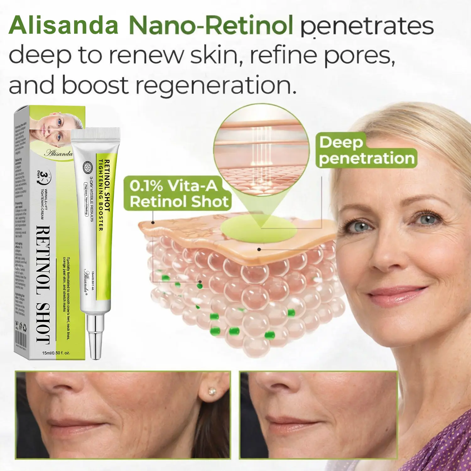 Neuro-Peptide & Retinol Wrinkle-Lift Firming Cream - Image 7