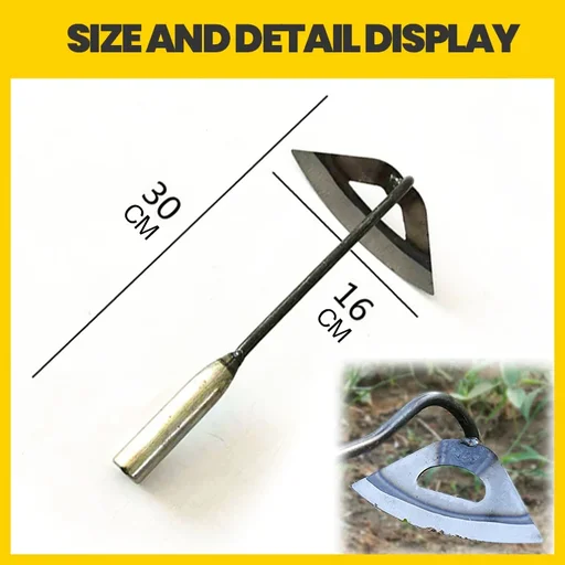 All-Steel Hardened Hollow Hoe - Image 7