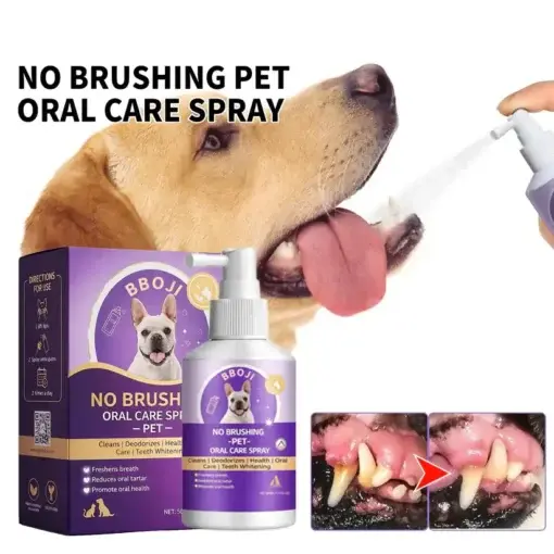 No-Brushing Oral Care Spray for Dogs & Cats - Image 2