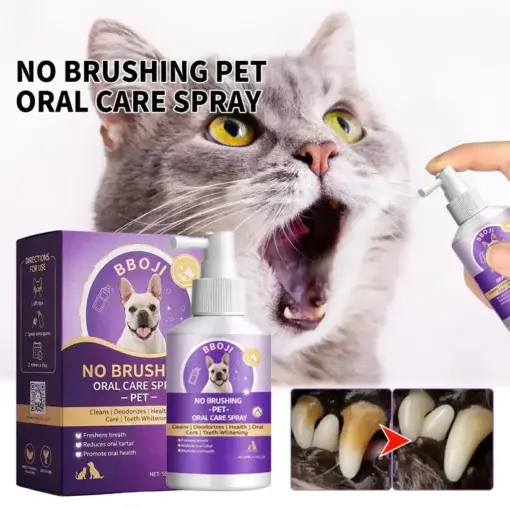No-Brushing Oral Care Spray for Dogs & Cats - Image 3