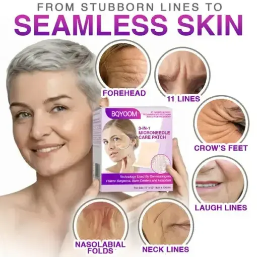 3-in-1 Microneedle Anti-Aging Patch - Image 2