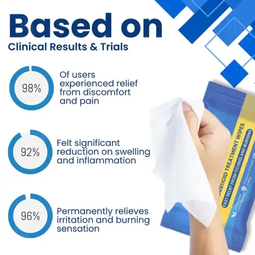 Hemorrhoid Treatment Wipes - Image 3