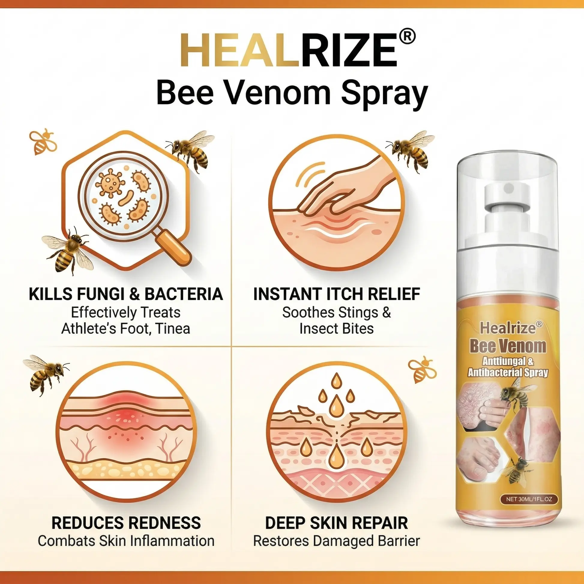 Bee Venom Antifungal & Antibacterial Spray - Image 9