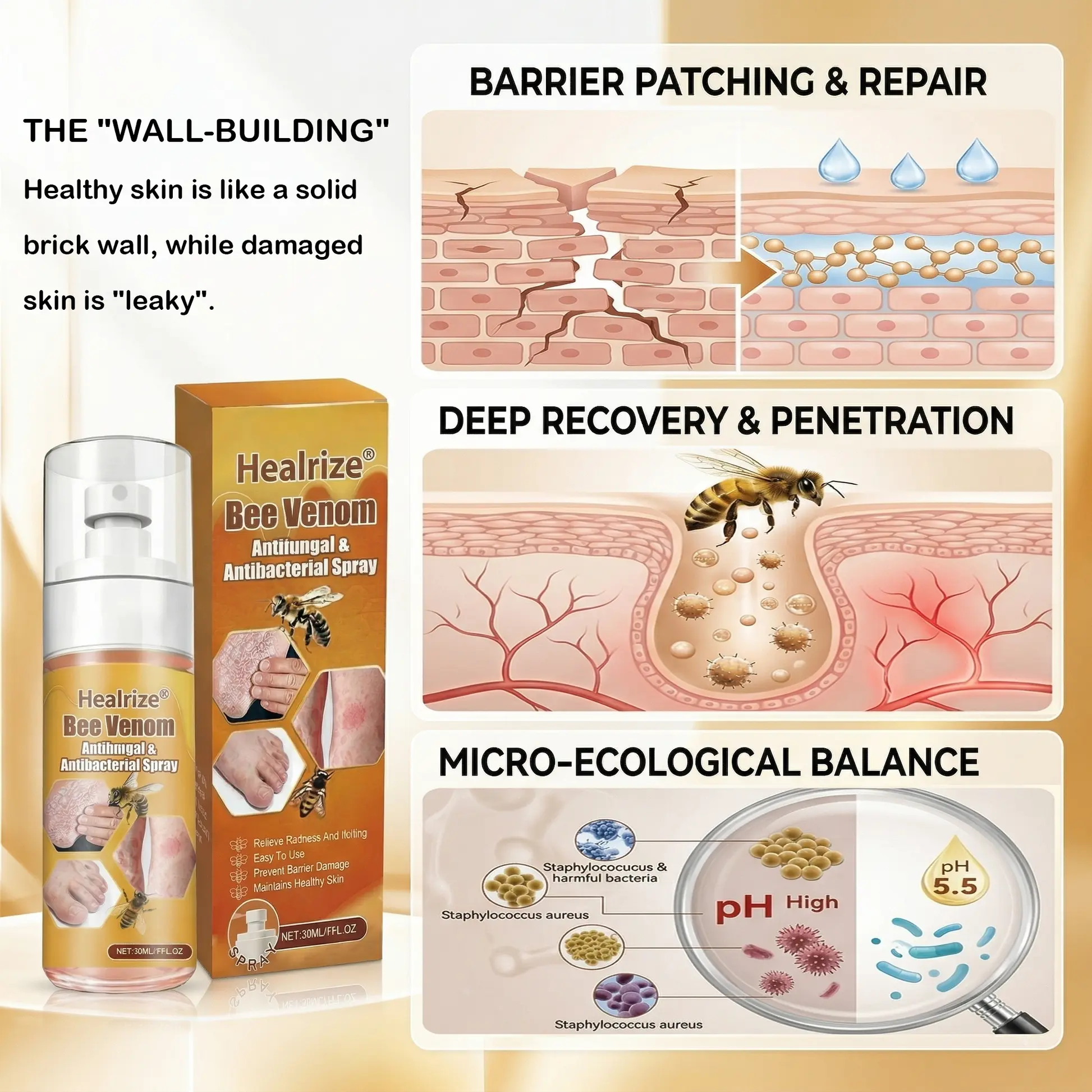 Bee Venom Antifungal & Antibacterial Spray - Image 5