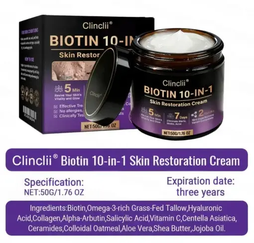 Biotin 10-in-1 Skin Restoration Cream - Image 12