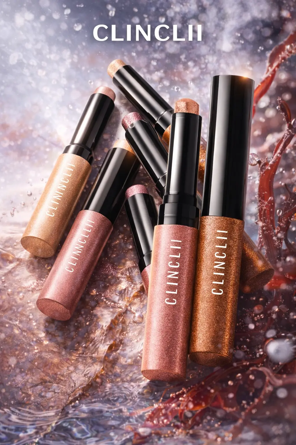 Clinclii Crystal Eyes Shimmer Eyeshadow Stick - Image 3