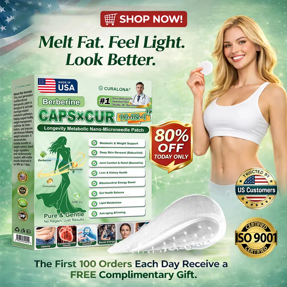 Triple Action Microneedle Patch – Berberine & NAD+ for Metabolic Support