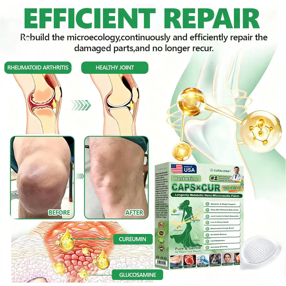 Triple Action Microneedle Patch – Berberine & NAD+ for Metabolic Support - Image 9