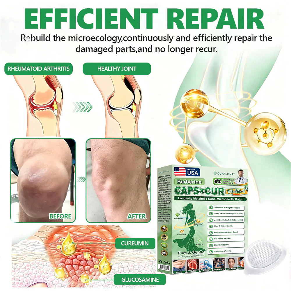 Upgraded 10-in-1 Microneedle Patch – Berberine & NAD+ for Metabolic Support - Image 2