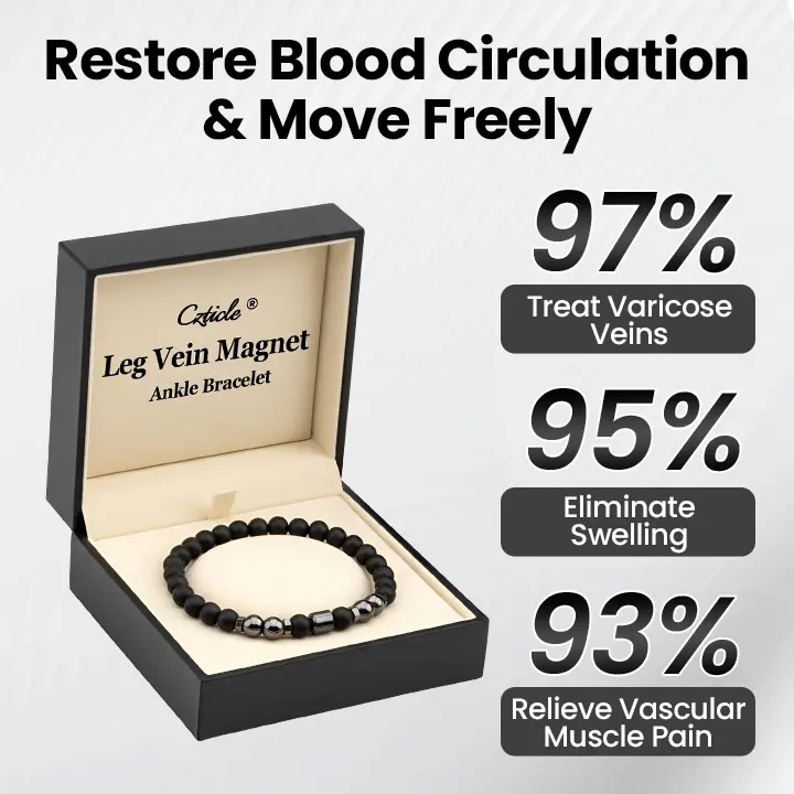 Leg Vein Magnet Ankle Bracelet - Image 2