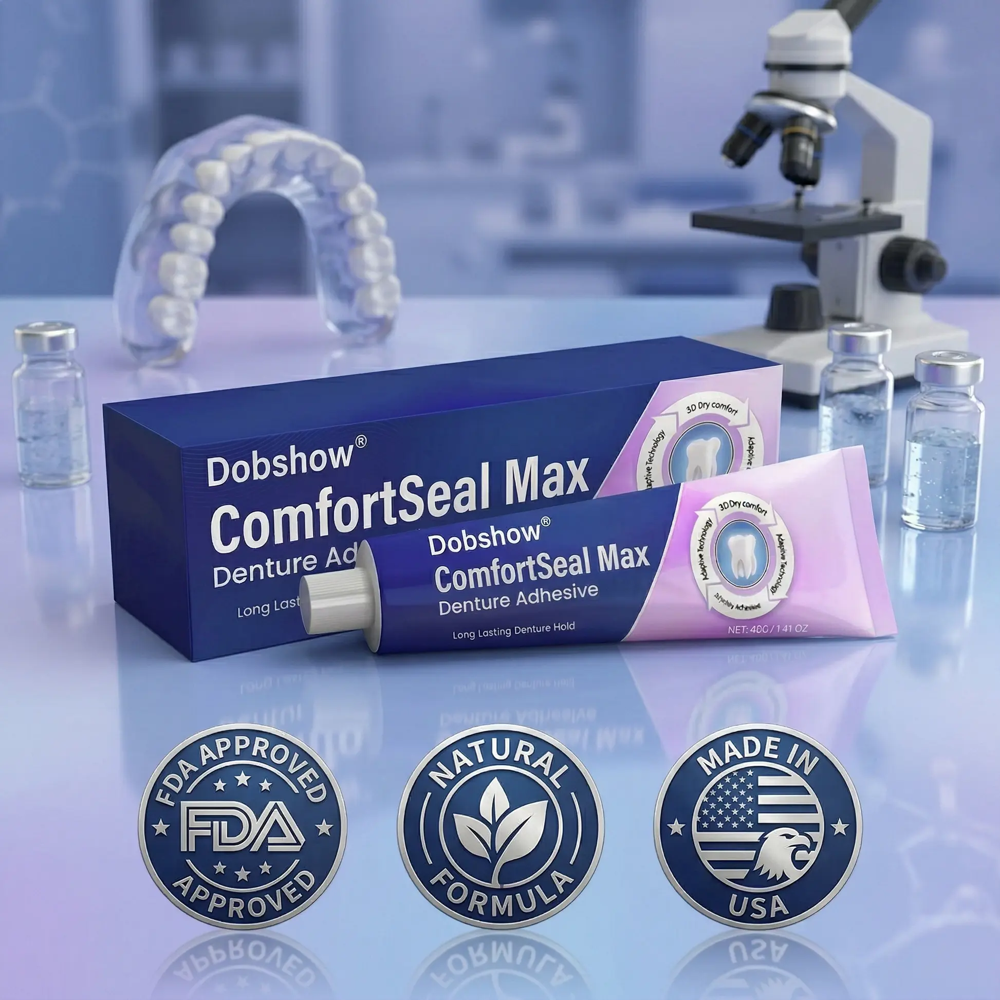 ComfortSeal Max Denture Adhesive
