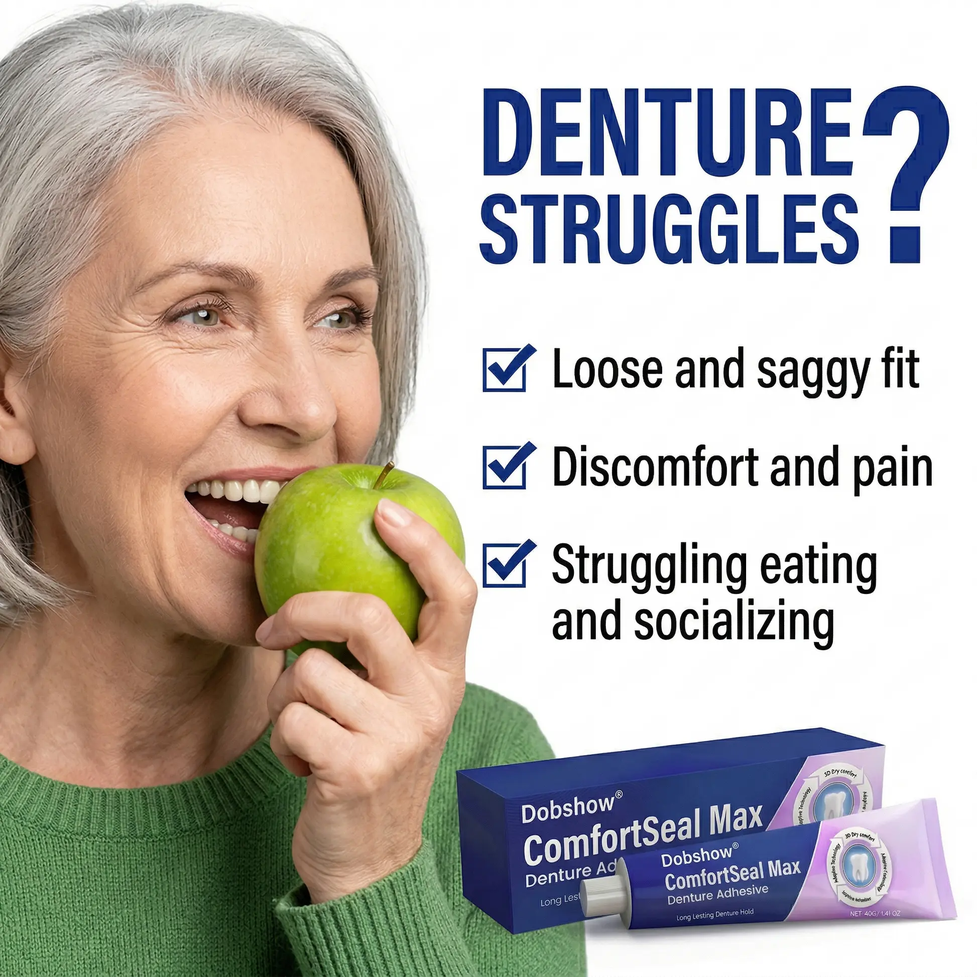 ComfortSeal Max Denture Adhesive - Image 3