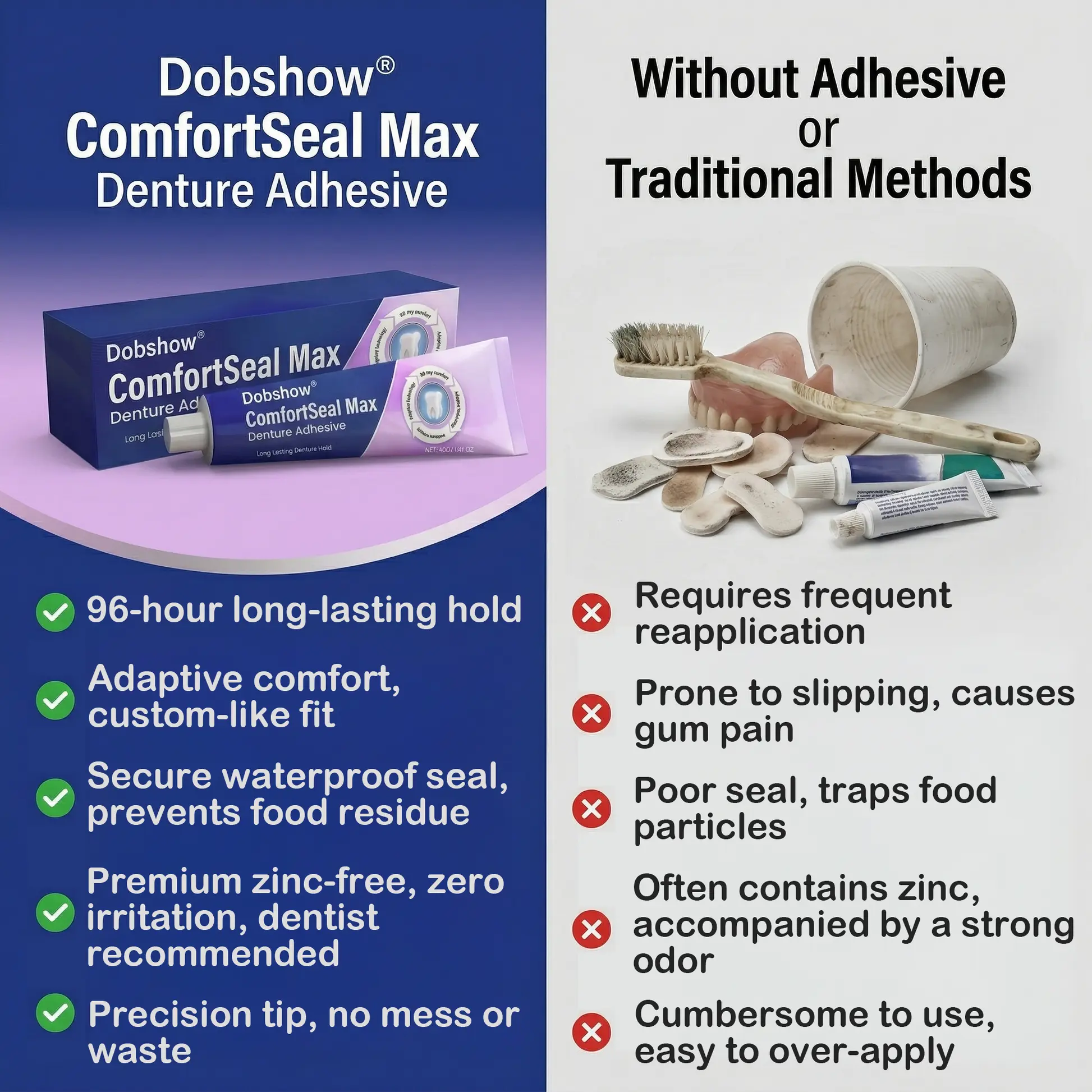 ComfortSeal Max Denture Adhesive - Image 4