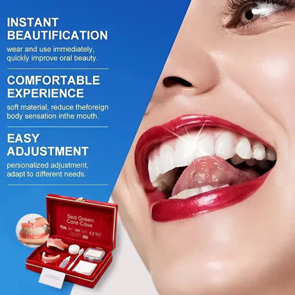 Medical Full Denture with Strong Suctiond Custom-Fit Full Functional Dentures - Image 5