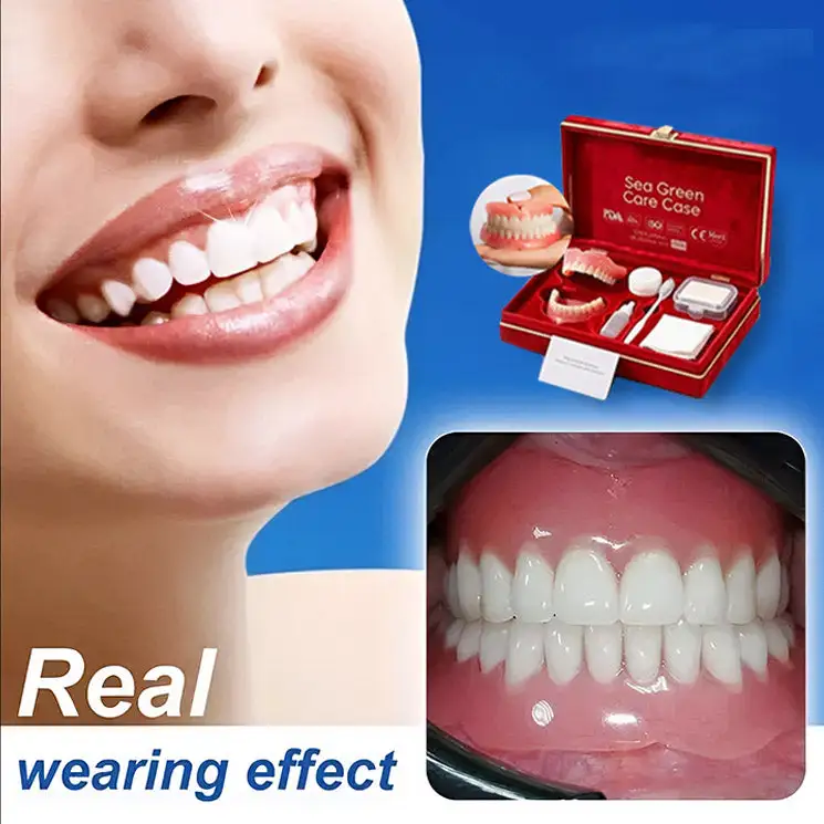 Medical Full Denture with Strong Suctiond Custom-Fit Full Functional Dentures - Image 8