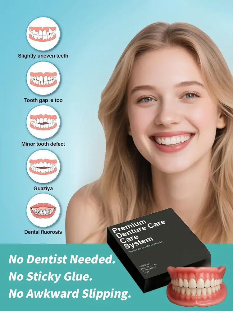 🎁Ends Today: 70% OFF! Custom-Fit Full Functional Dentures - Image 6