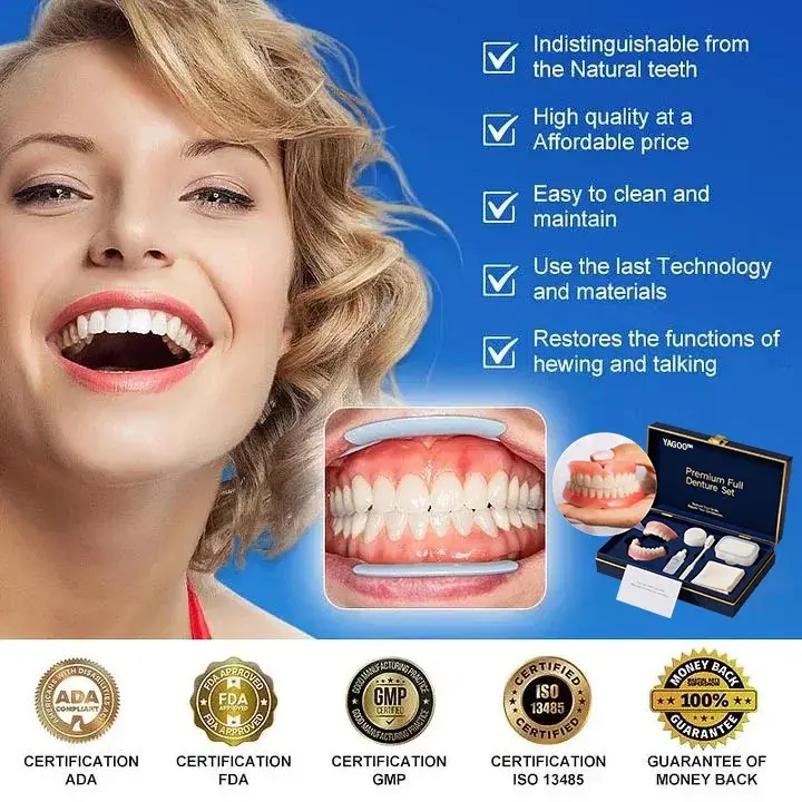 🌎Ends Today: 70% OFF! Medical Full Denture with Strong Suctiond - Image 2