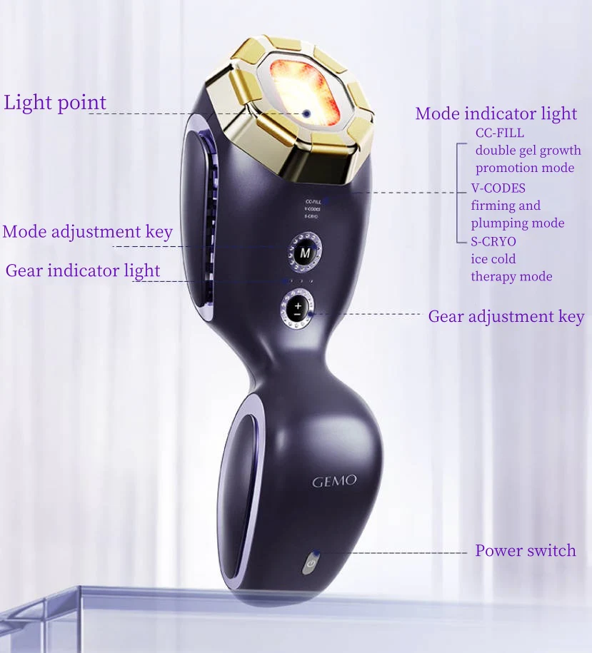 GEMO Anti-Wrinkle 4R Collagen Beauty Device EG50 - Image 5
