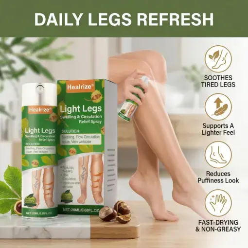 Light Legs Swelling & Circulation Relief Spray - Image 5