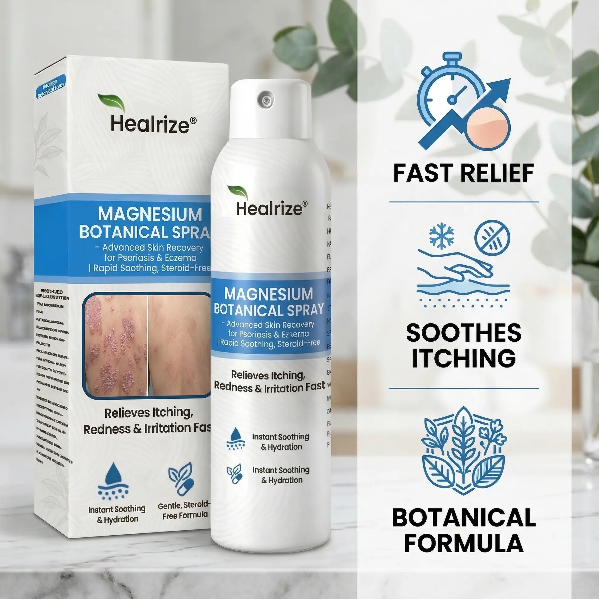 Magnesium Botanical Spray –Advanced Skin Recovery for Psoriasis & Eczema - Image 8