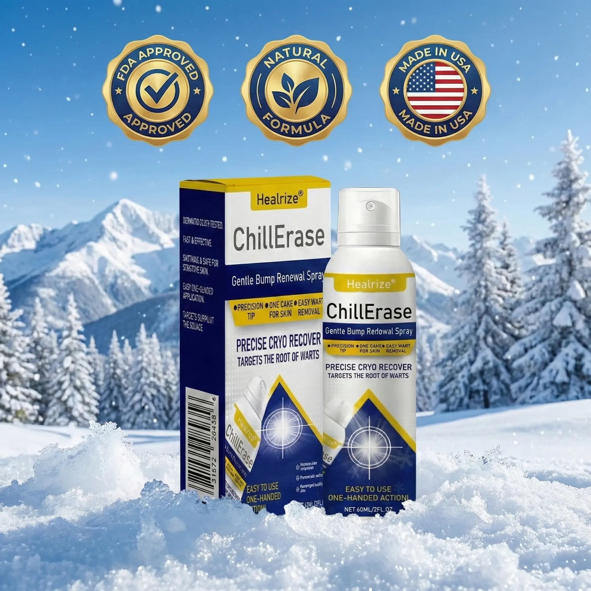 ❄️𝙎𝙥𝙚𝙘𝙞𝙖𝙡 𝙋𝙧𝙤𝙢𝙤𝙩𝙞𝙤𝙣 | ChillErase Gentle Bump Renewal Spray