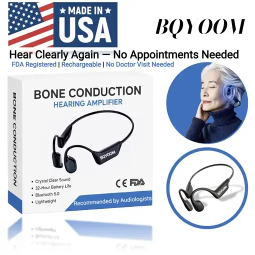 Hear Conversations Clearly Again – Comfortable Bone Conduction Headphones - Image 2