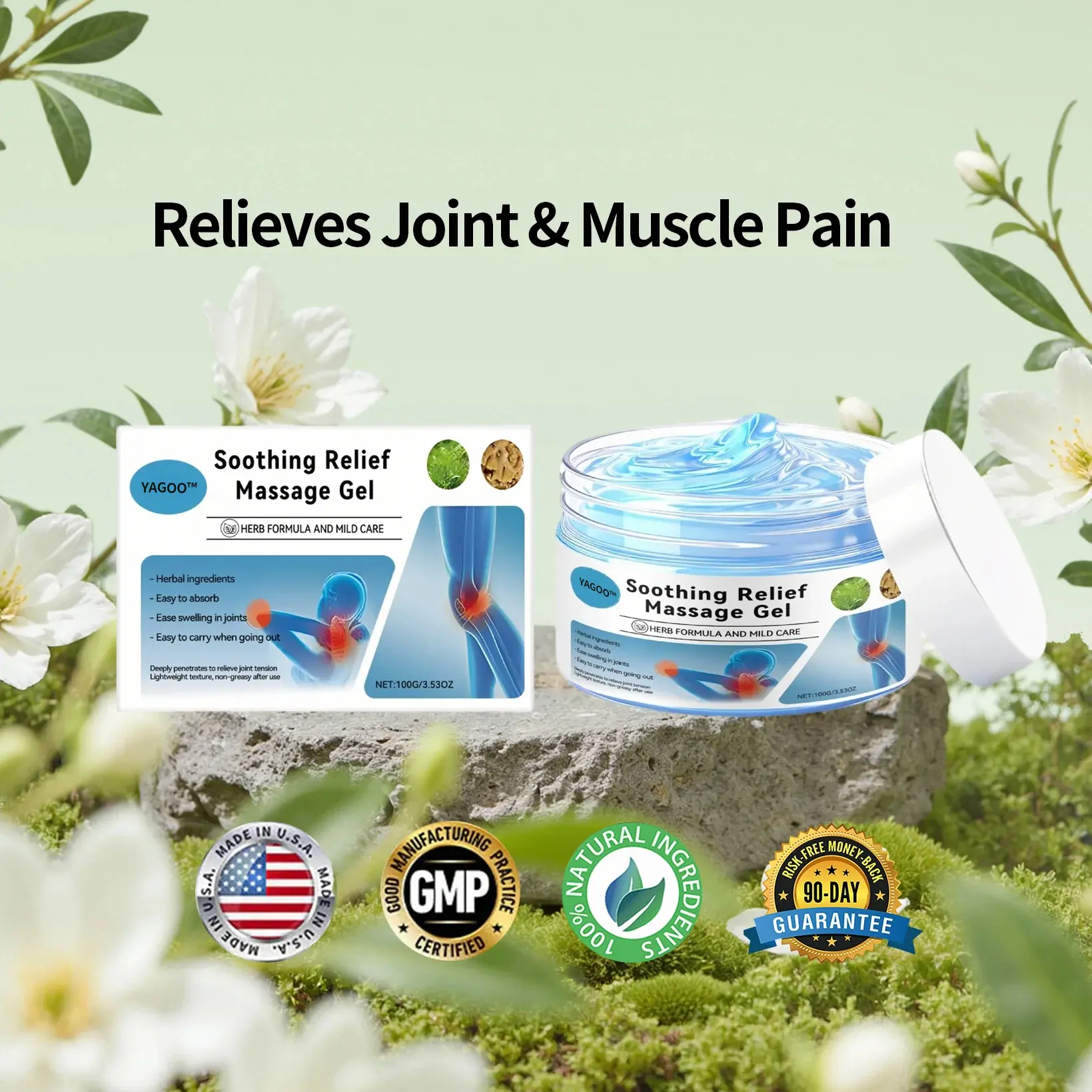 joint Relief Gel – Natural Herbal Ointment Wellness