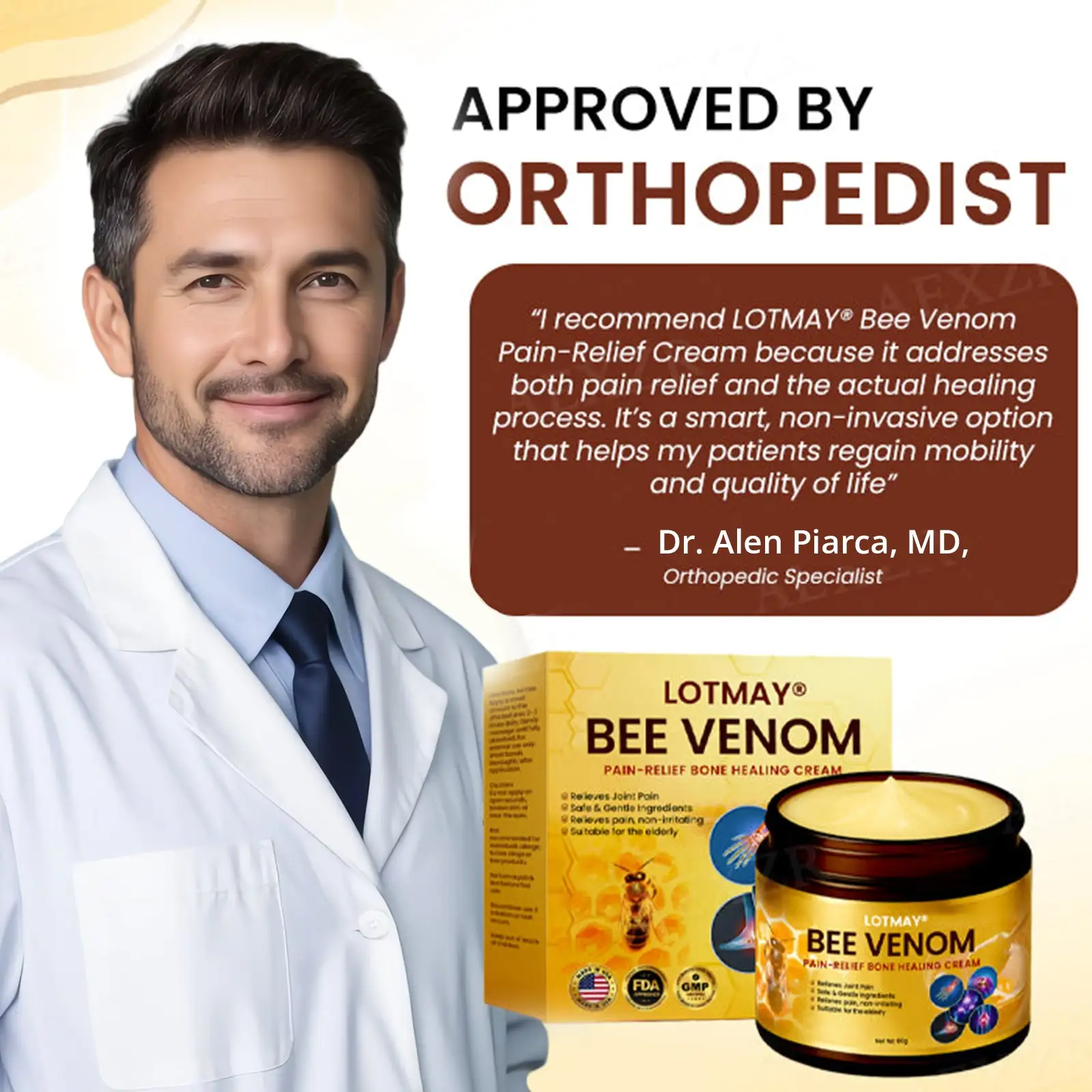 Bee Venom Pain-Relief Bone Healing Cream - Image 7