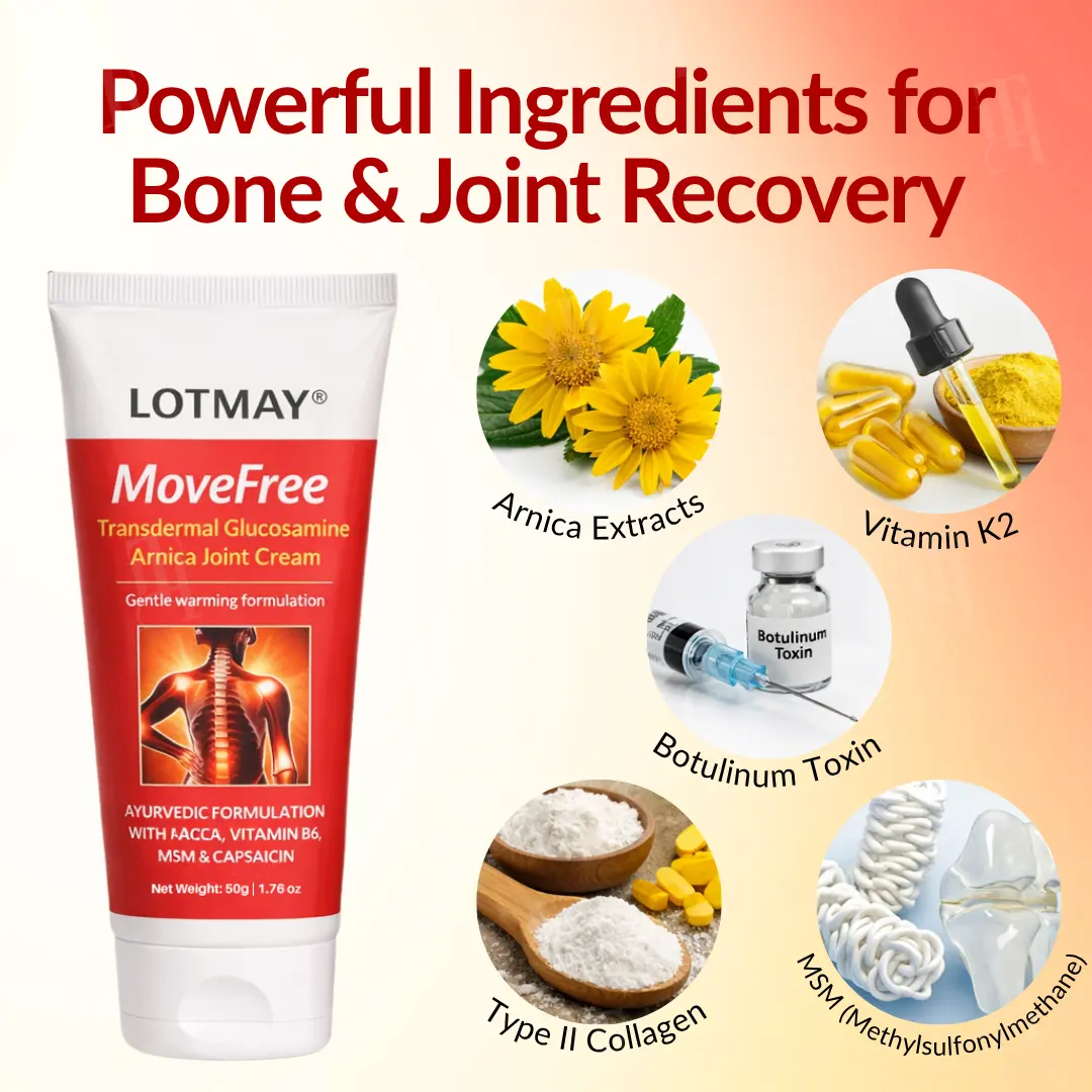 LOTMAY ® MoveFree Transdermal Glucosamine Arnica Joint Cream - Image 5