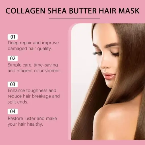 Collagen Shea Butter Hair Mask - Image 5
