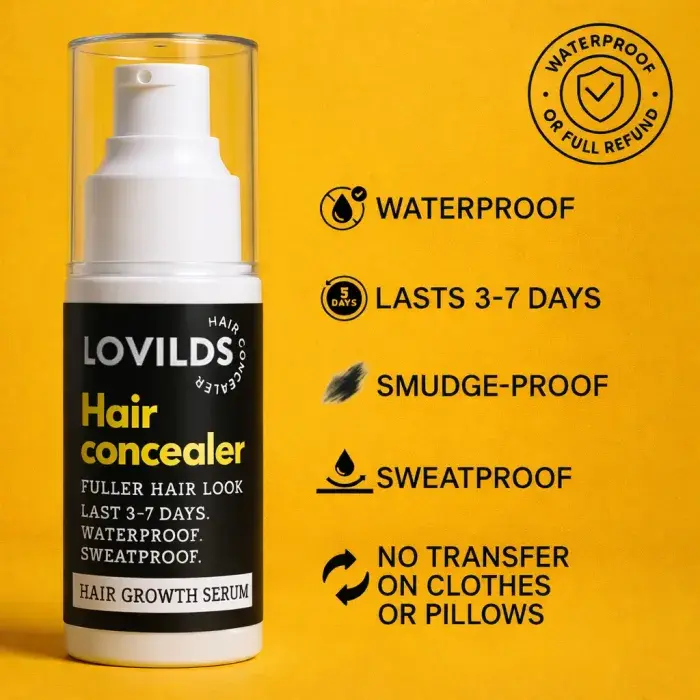 LOVILDS Hair Concealer 50ML - Waterproof 3–7 days. - Image 3